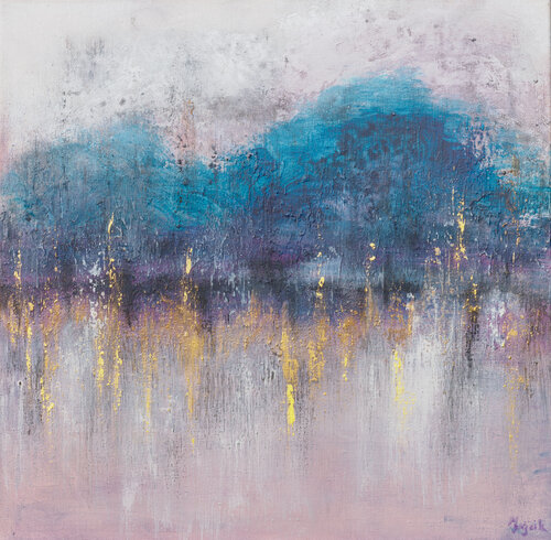 Under the blue blue sky van Martyna Wójcik, Schilderij te koop op Singulart