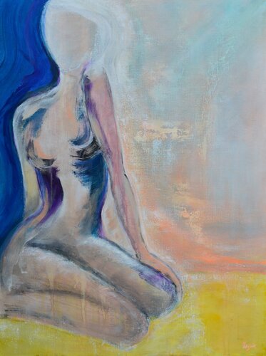 A soft awakening von Martyna Wójcik, Malerei kaufen auf Singulart