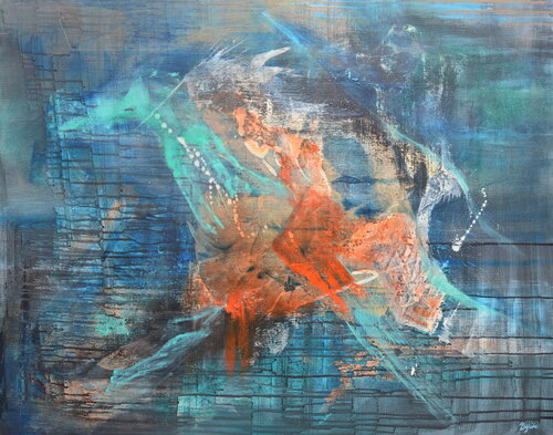 Equestrian Freedom van Martyna Wójcik, Schilderij te koop op Singulart