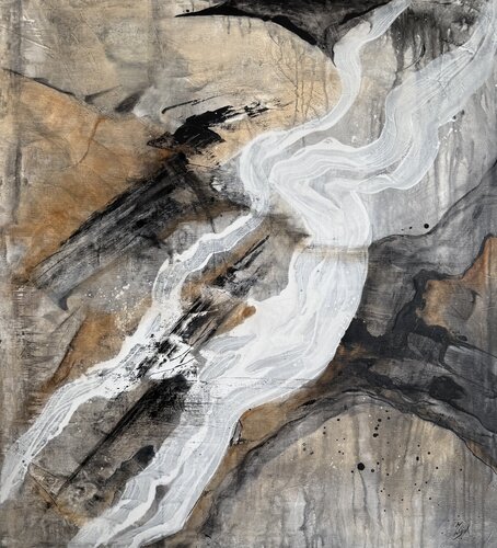 The wave von Martyna Wójcik, Malerei kaufen auf Singulart