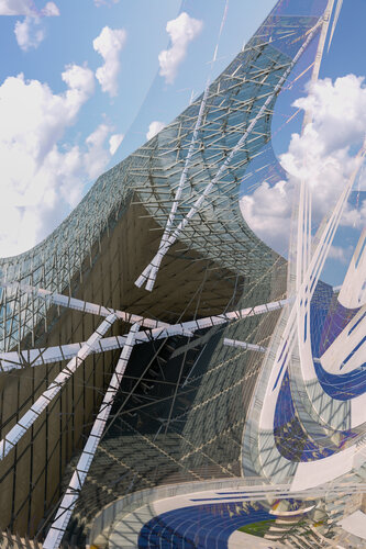 Neue Sichtweise auf das Berliner Olympia Stadion 3 par Thorsten Otto Bartelt, Photographie en vente sur Singulart