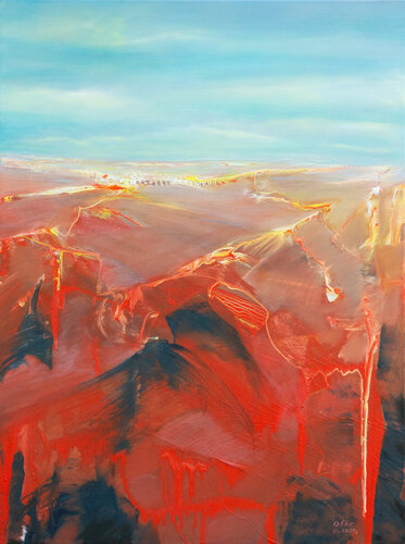 Feuerland di Thorsten Otto Bartelt, Pittura in vendita su Singulart