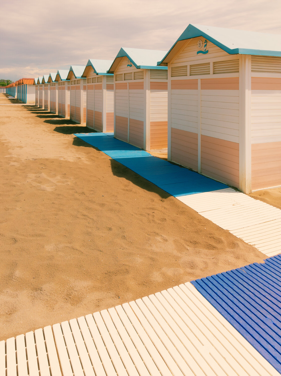 Ein Sommertag am Strand von Lido bei Venedig Thorsten Otto Bartelt Fotografie zu verkaufen