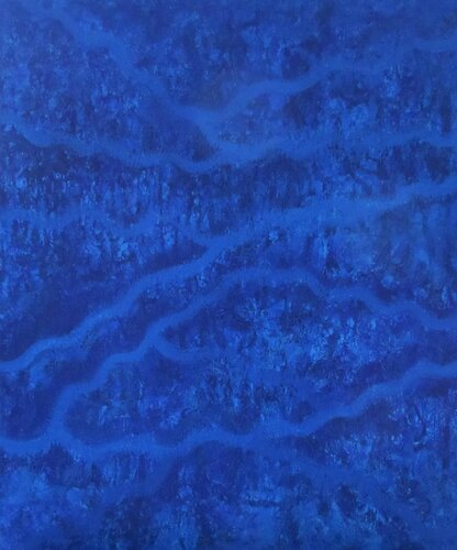 Vagues sur la mer von Artiste H. E., Malerei kaufen auf Singulart