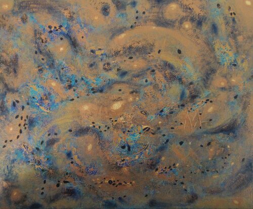 Arbres et lumière van Artiste H. E., Schilderij te koop op Singulart