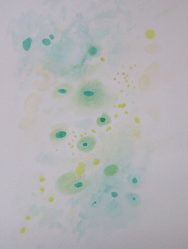 Fleurs jaunes au printemps de Artiste H. E., Pintura a la venta en Singulart