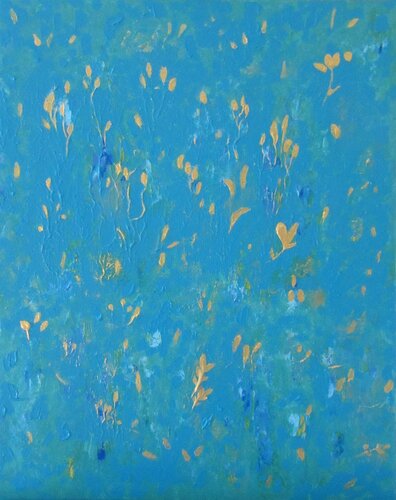 Motifs floraux et végétaux van Artiste H. E., Schilderij te koop op Singulart