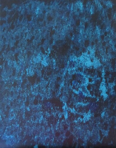 Bleu von Artiste H. E., Malerei kaufen auf Singulart