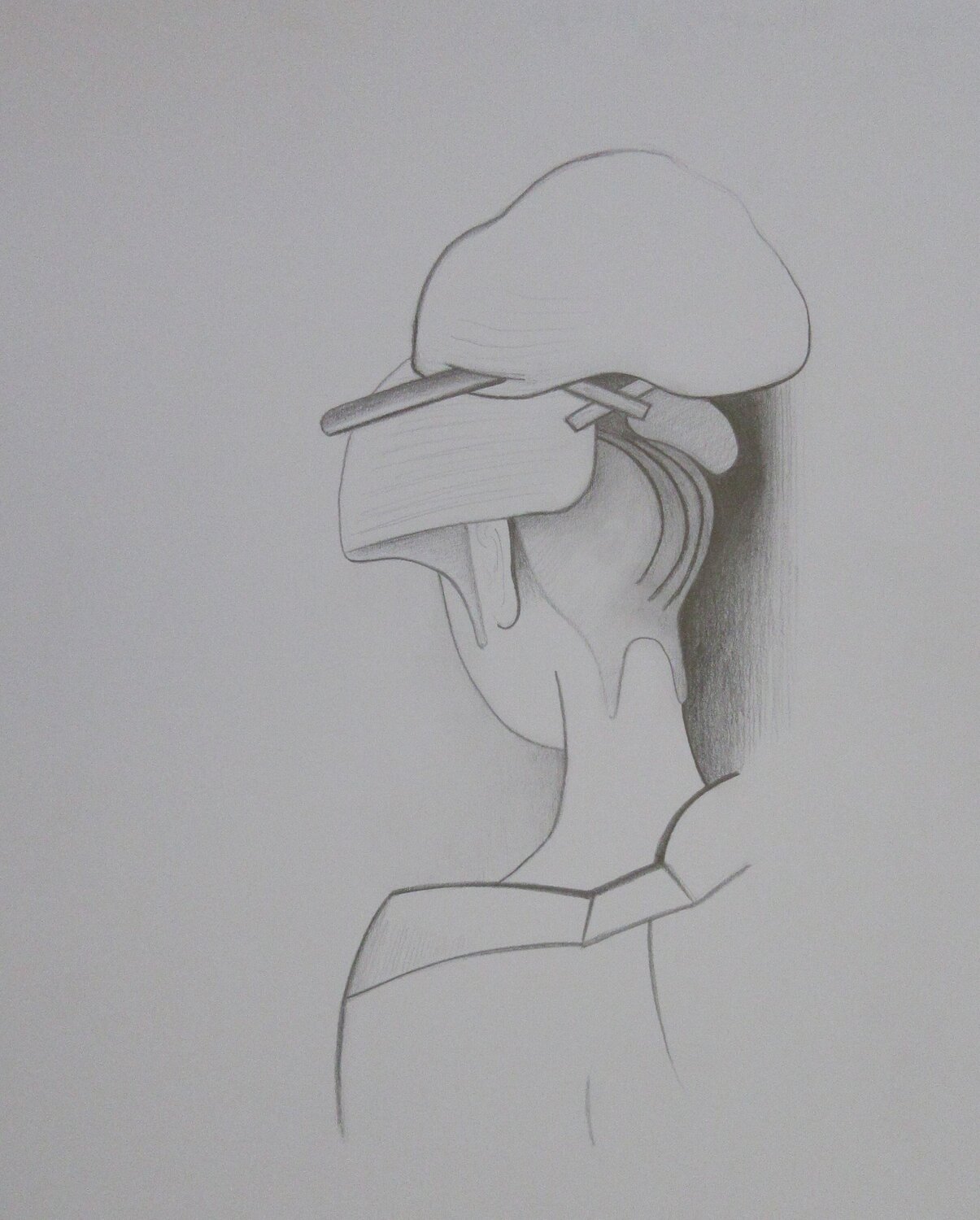 Portrait de dos Artiste H. E.