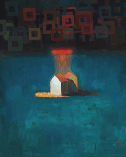Paths to Love 19283024 de Peter Chung, Pintura a la venta en Singulart