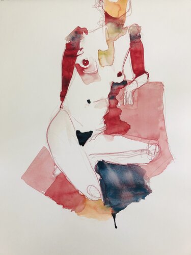 Akt 2 by Angelika Ratswohl, Painting for Sale on Singulart