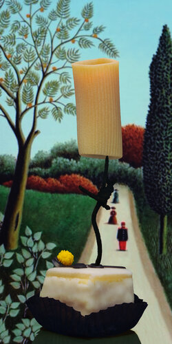 Ich mach' mir die Welt...wie sie mir gefällt.....Retro - Leinwand •   Leinwand zwischen zwei eleganten Echtholz-Leisten  •       Fixierung durch smarte Magnetkonstruktion • Leisten aus FSC-zertifizierter Kiefer van Anja Morisse, Fotografie te koop op Singulart