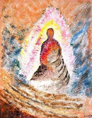 Zen Spirit von Marie-Claude ELLHËA, Malerei kaufen auf Singulart