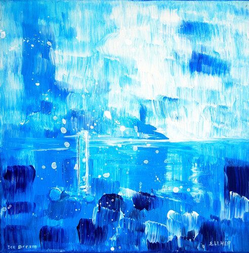 Ice von Marie-Claude ELLHËA, Malerei kaufen auf Singulart
