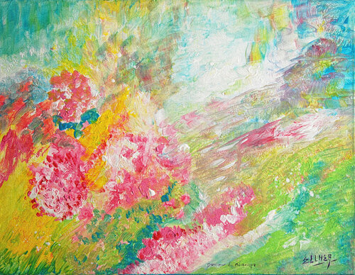 Douceur du Printemps par Marie-Claude ELLHËA, Peinture en vente sur Singulart