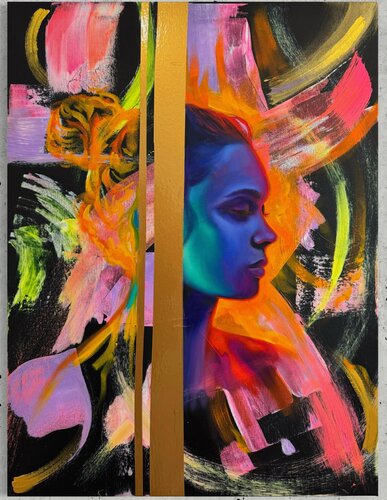 Golden Hour de Lisa Müller, Pintura a la venta en Singulart