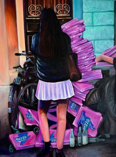 THE AFTERMATH de Lisa Müller, Pintura a la venta en Singulart