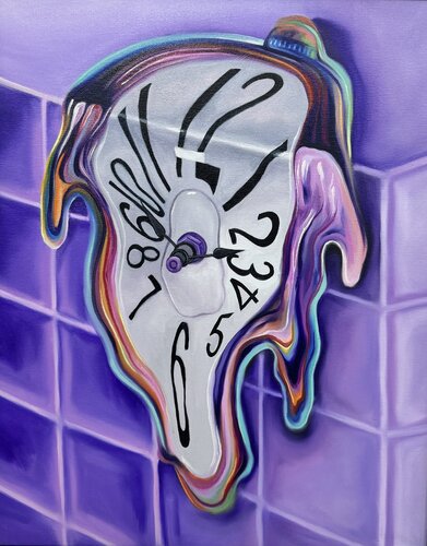 TIME WASTING AWAY van Lisa Müller, Schilderij te koop op Singulart