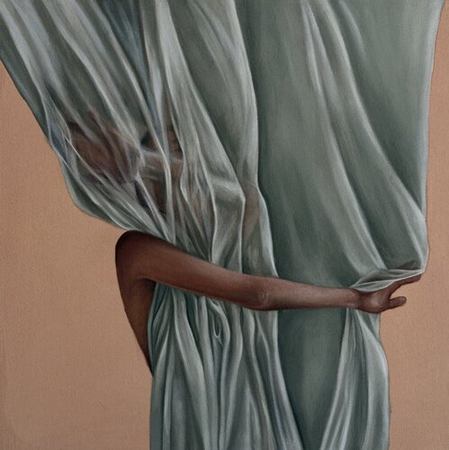 UNDER COVER par Lisa Müller, Peinture en vente sur Singulart