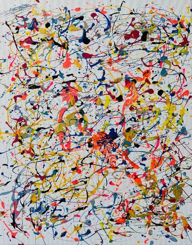 Colourful Chaos von Ilja Freer, Malerei kaufen auf Singulart