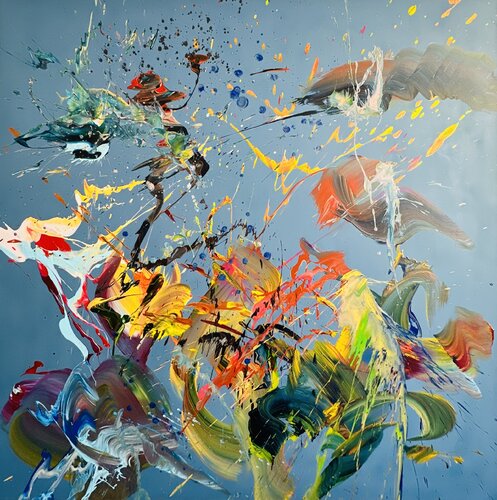 Blumenstrauß van Ilja Freer, Schilderij te koop op Singulart