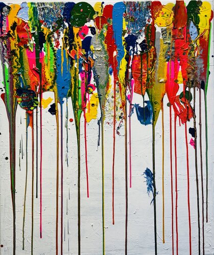 Colourful Clouds II von Ilja Freer, Malerei kaufen auf Singulart