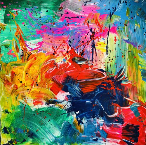 Engergy in motion by Ilja Freer, Painting for Sale on Singulart