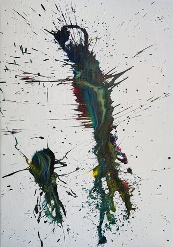 The ant from the other planet de Ilja Freer, Pintura a la venta en Singulart