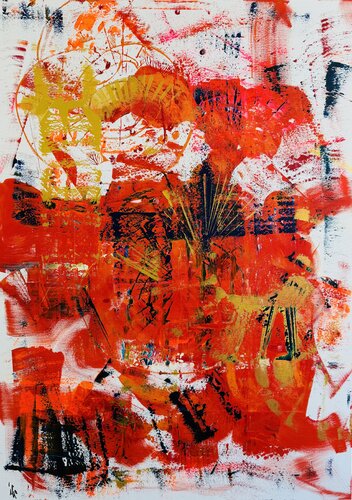 I N F E R N O by Ilja Freer, Painting for Sale on Singulart