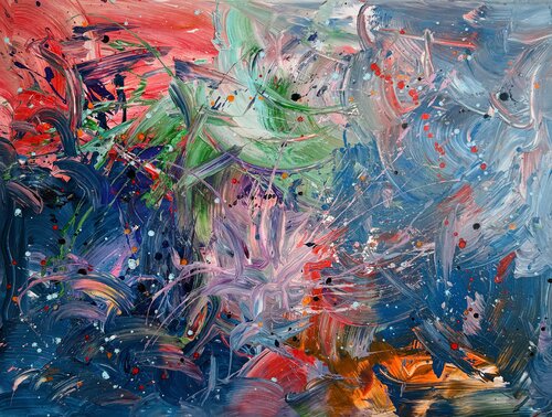the cosmic dancer von Ilja Freer, Malerei kaufen auf Singulart