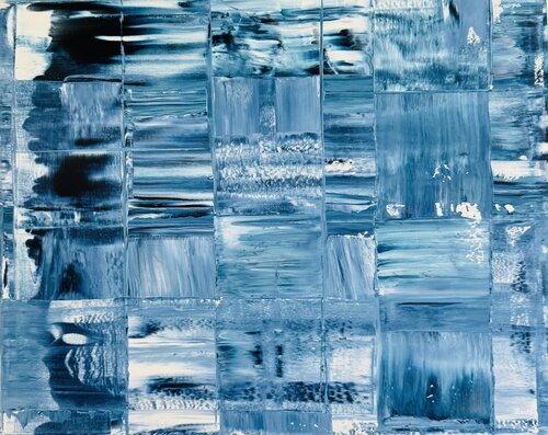 Blue in Blue van Ilja Freer, Schilderij te koop op Singulart