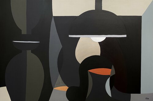 Silent Room von Federico Pinto Schmid, Malerei kaufen auf Singulart