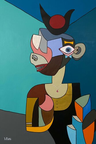 Cleocapra ll von Federico Pinto Schmid, Malerei kaufen auf Singulart
