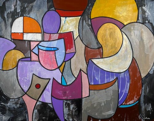 Lounge di Federico Pinto Schmid, Pittura in vendita su Singulart