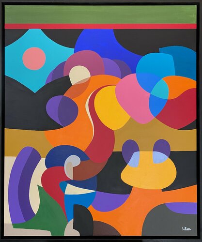 Mongolfiere von Federico Pinto Schmid, Malerei kaufen auf Singulart