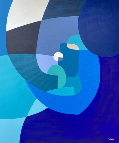 Blu von Federico Pinto Schmid, Malerei kaufen auf Singulart