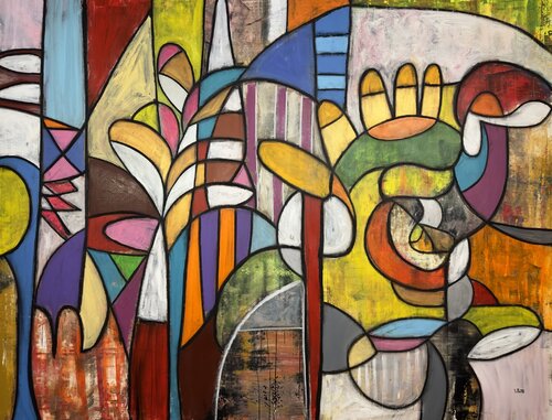 Jungle van Federico Pinto Schmid, Schilderij te koop op Singulart