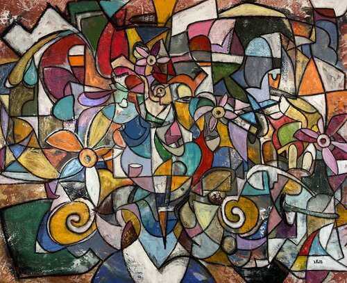 Blossom von Federico Pinto Schmid, Malerei kaufen auf Singulart