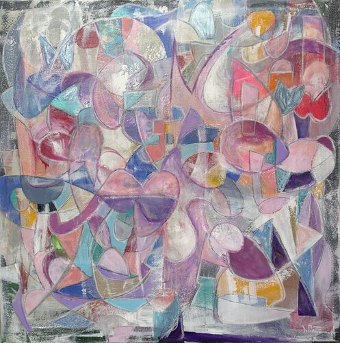 Pink Lady von Federico Pinto Schmid, Malerei kaufen auf Singulart