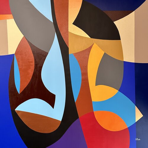 Music on par Federico Pinto Schmid, Peinture en vente sur Singulart