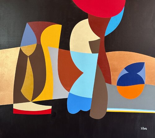 Omaggio ad Afro par Federico Pinto Schmid, Peinture en vente sur Singulart