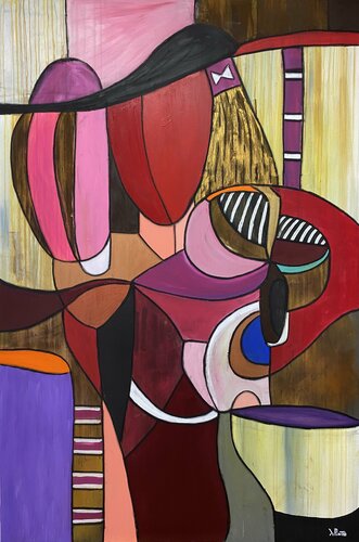 La dama di Federico Pinto Schmid, Pittura in vendita su Singulart