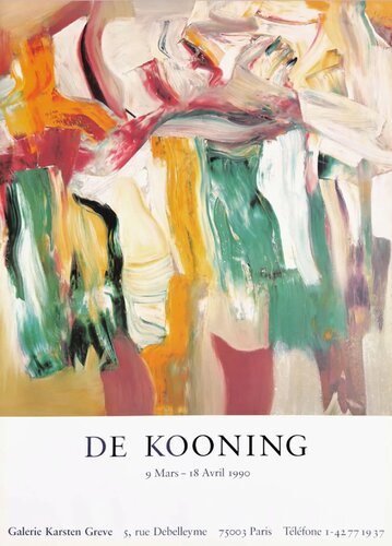 Expo 1990 - Karsten Greve by Willem de Kooning, Print for Sale on Singulart