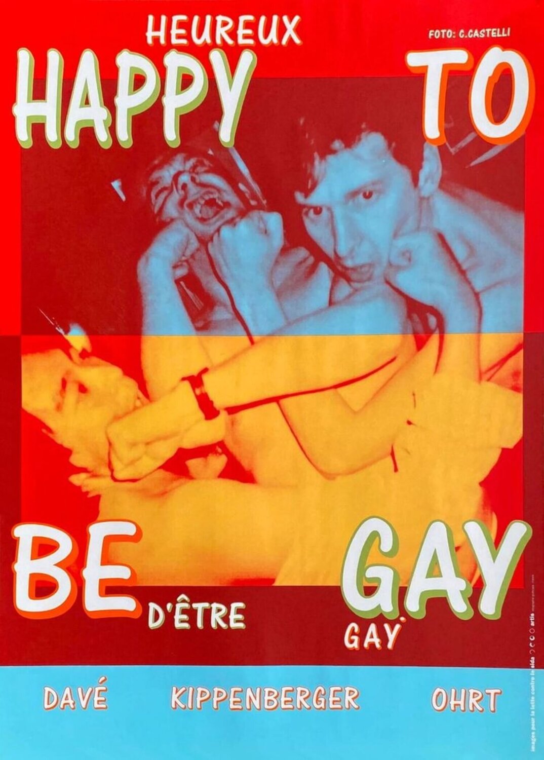 Happy to be gay Martin Kippenberger Druck zu verkaufen