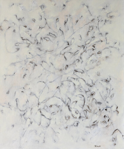 Sunflower Seeds No. 3 by Sally K. Smith, Painting for Sale on Singulart