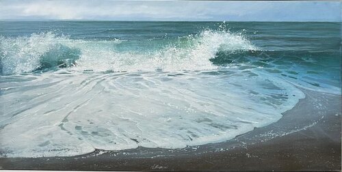 La risacca by Agostino Cancogni, 회화 for Sale on Singulart