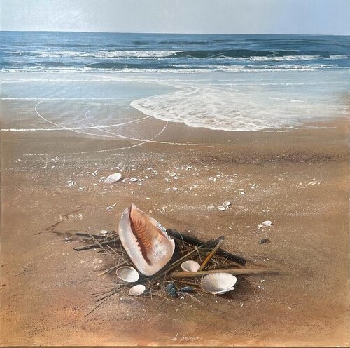 Marina II by Agostino Cancogni, 회화 for Sale on Singulart