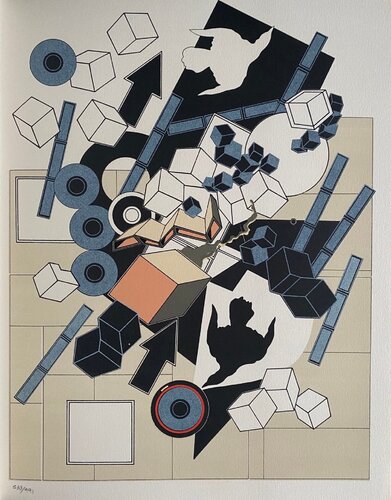 L'œuvre des hommes: l'air by Alain Le Yaouanc, Print for Sale on Singulart