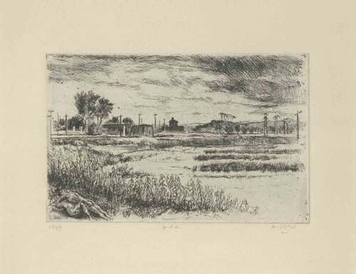 Landscape by Alberto Ziveri, Print for Sale on Singulart