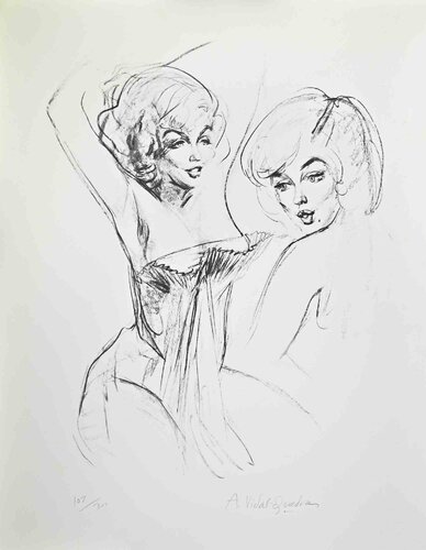 Double Marilyn van Alejo Vidal-Quadras Veiga, Afdruk te koop op Singulart